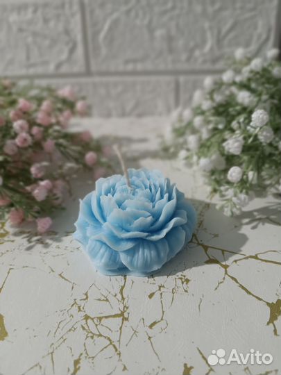 Ароматическая свеча, пион