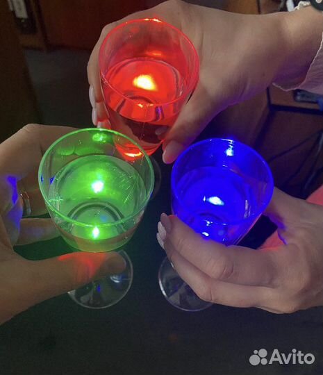 Бокалы светящиеся