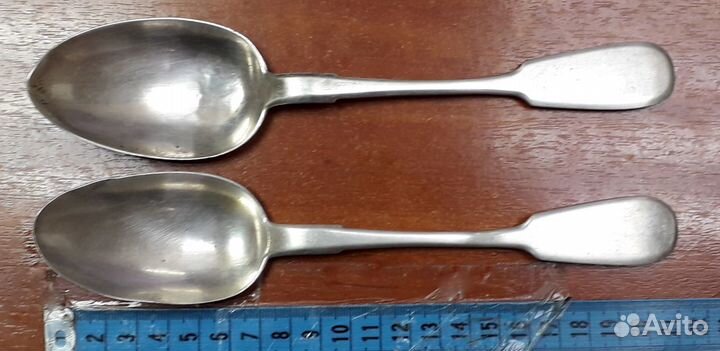 Ложки серебряные столовые