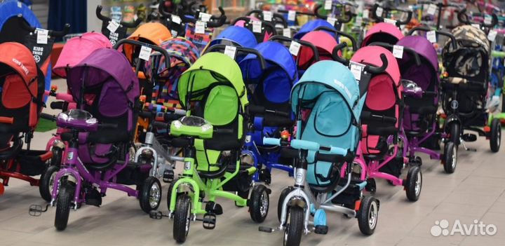 Трехколесный велосипед