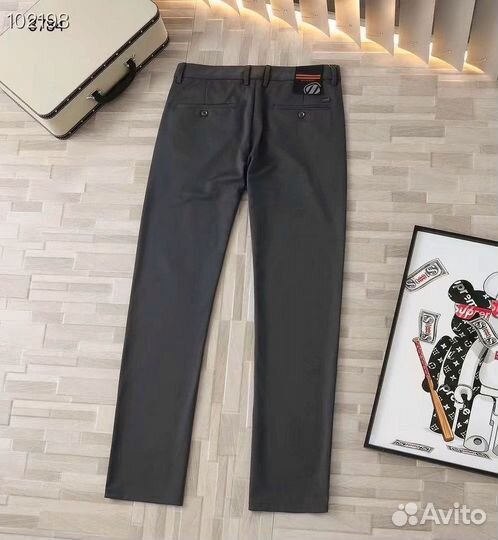 Мужские брюки zegna в 4 цветах