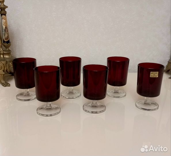 Набор из 6 рюмок Винтаж 60г. Франция