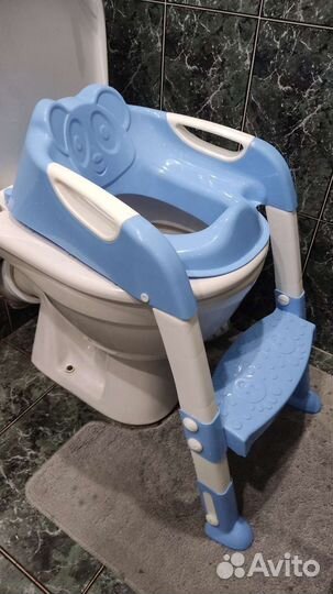 Сидушка на унитаз со ступенькой