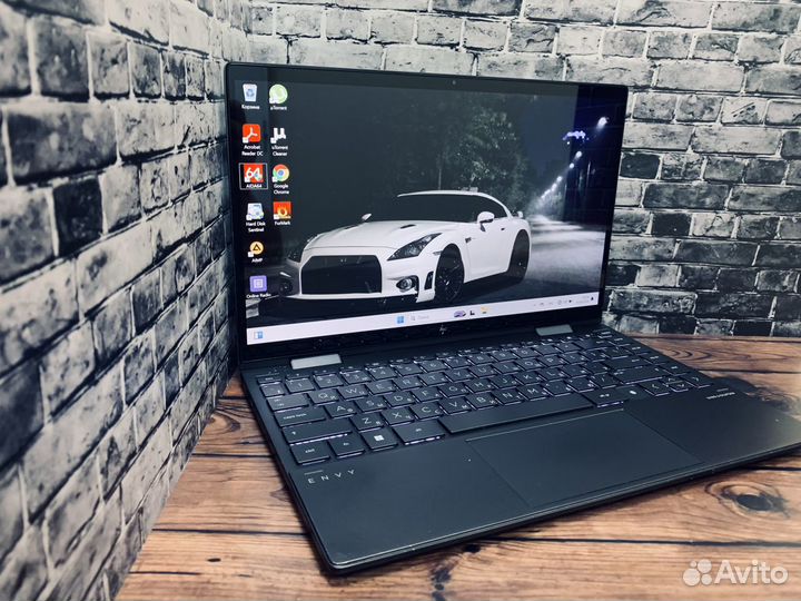 Сенсорный Hp Envy X360 Ryzen 5 5600 В металле