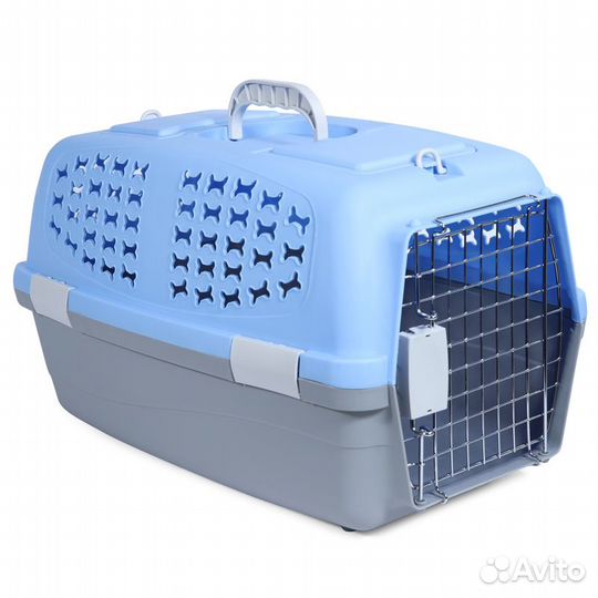 Triol Переноска для животных S голубая 1,500 кг 58