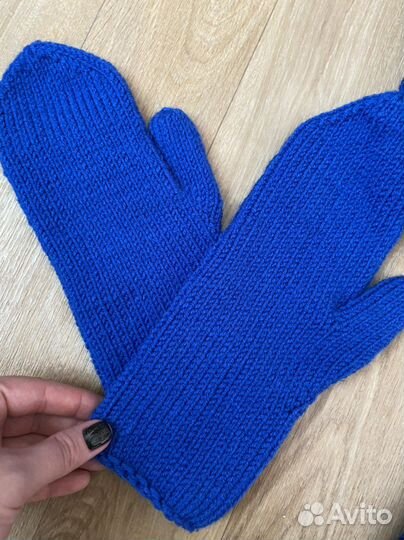 Комплект (шапка, снуд, варежки)