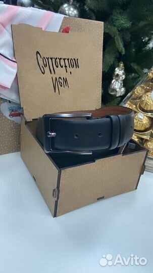 Ремень из натуральной кожи