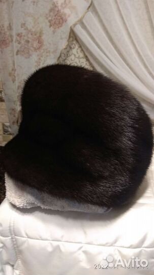Шапка норковая женская