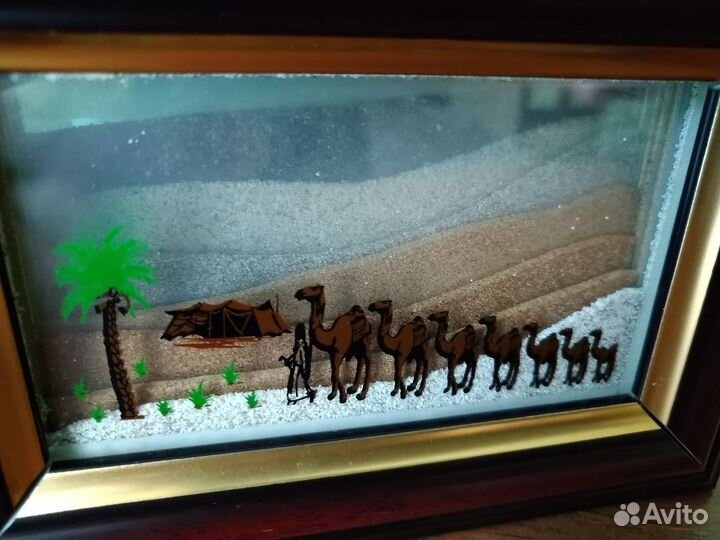 Картина Сувенир подарок из Дубай Эмитрат.5 песков