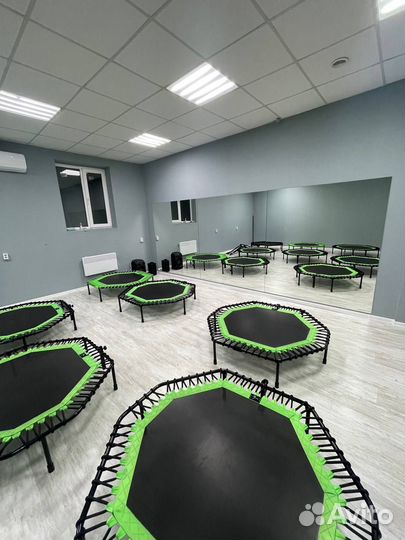 Фитнес на мини-батутах