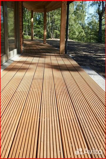 Доска террасная дпк