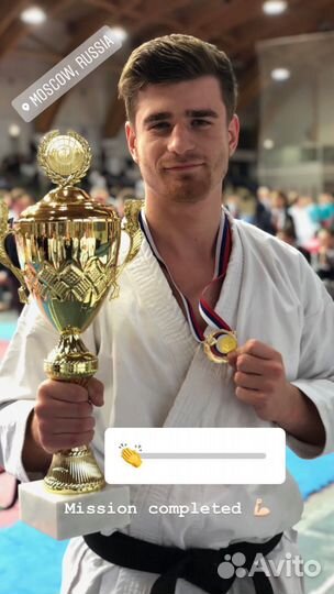 Тренировки по каратэ в школу «tokyo»