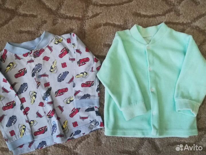 Вещи пакетом на мальчика на рост 68 74