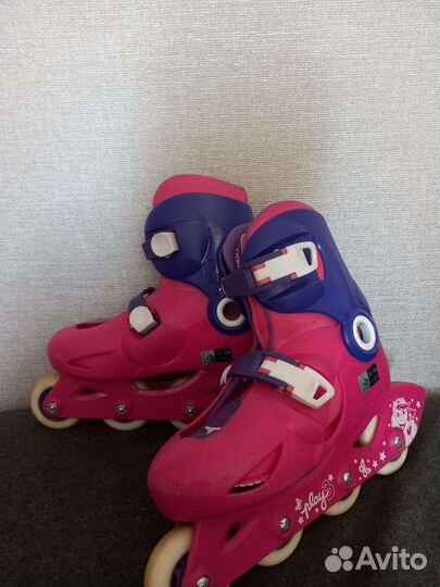 Роликовые коньки Oxelo разм 32-34