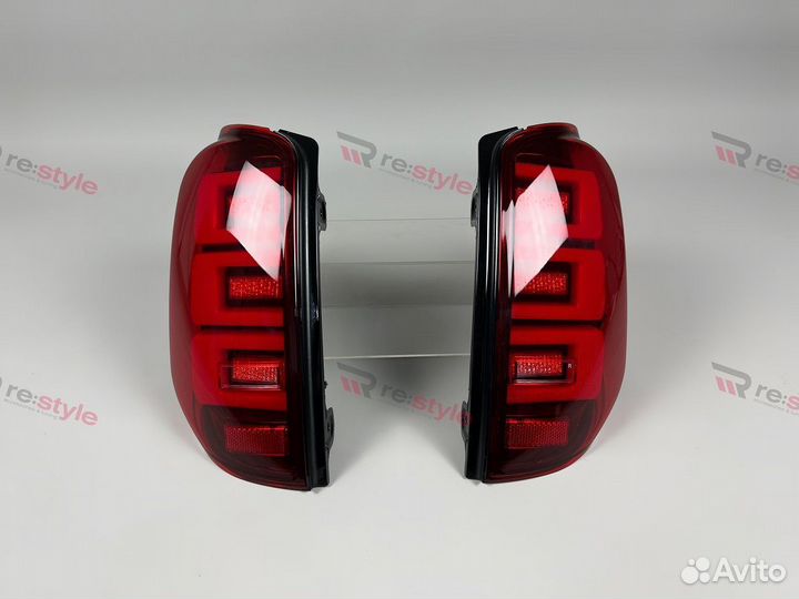 Стопы Mitsubishi L200 06-13г Тюнинг Красные