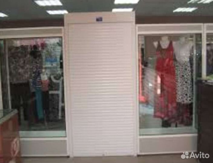 Рольставни в магазин. Отдел