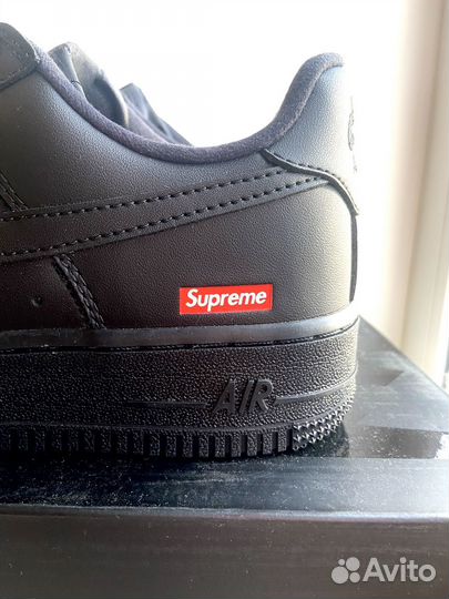 Кроссовки Nike Air Force 1 Supreme Black