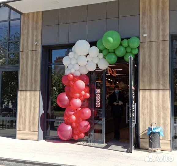 Гирлянда из шаров/Оформление шарами на открытие