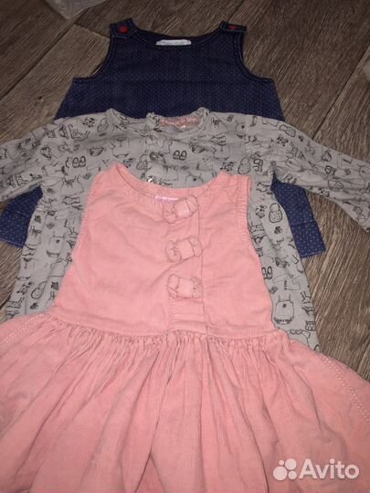 Платье для новорожденной девочки