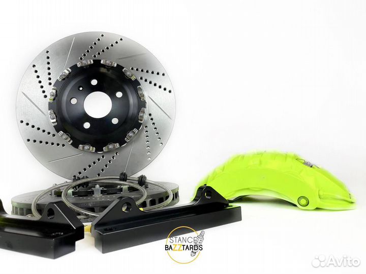 Тюнинг тормозов Cadillac CTS Brembo 19Z передних