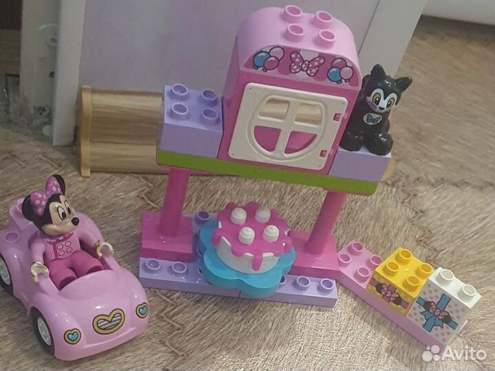 Lego duplo 2 набора парк развлечений и минни