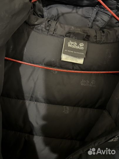 Микропуховик jack wolfskin