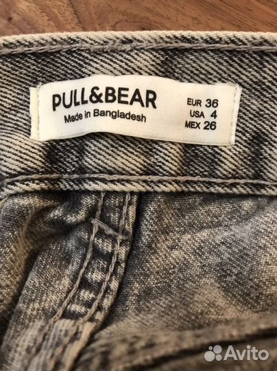 Новые женские джинсы pull&bear