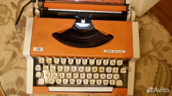 Машинка пишущая unis de lux