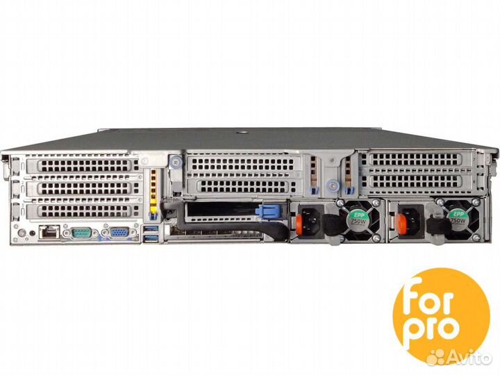 Сервер dell R740xd 24SFF 2x6140Gold 64GB, HBA330