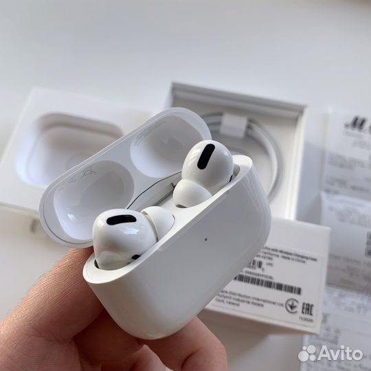Apple AirPods Pro, оригинал, чек