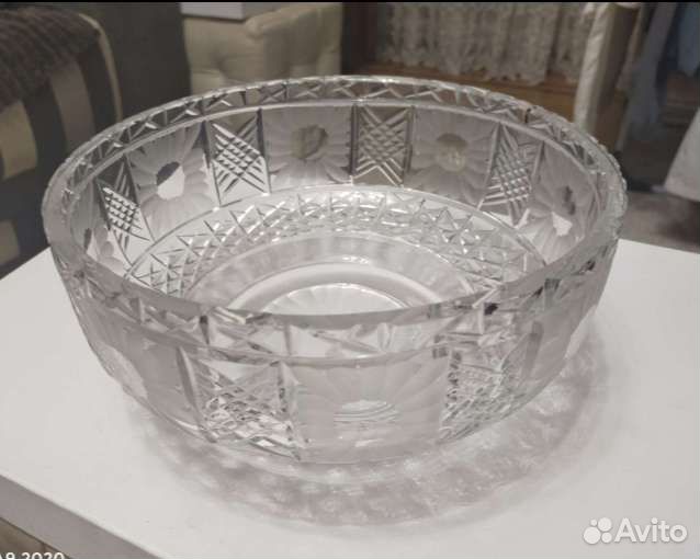 Ваза хрустальная СССР