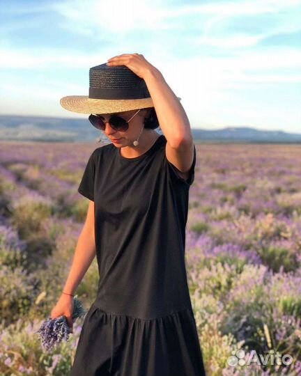 Шляпа соломенная женская