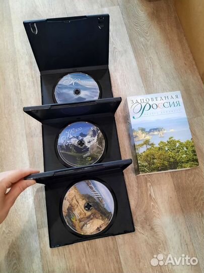 Заповедная Россия комплект dvd дисков