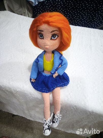 Вязаные игрушки ручной работы в наличии