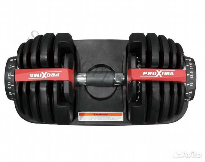 Гантели 24 кг Proxima Gigant (пара - 2 штуки)