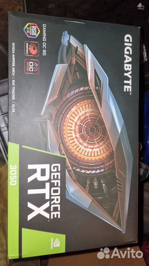 Видеокарта rtx 3050 8GB