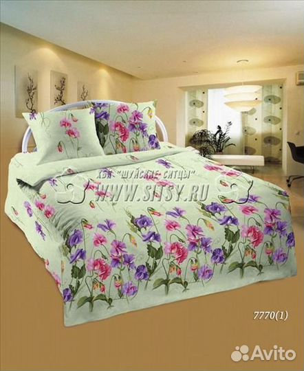 Постельное белье из шуйской бязи 77701