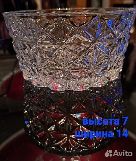 Хрустальная конфетница СССР