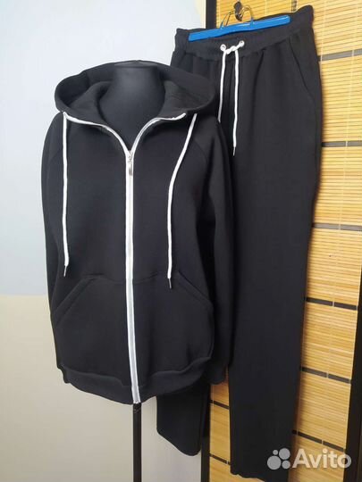 Костюм из футера с начесом