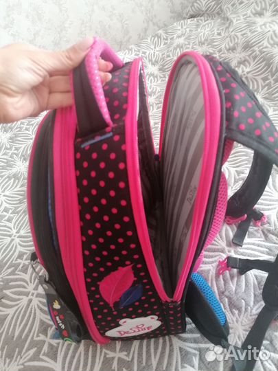 Рюкзак портфель для девочки Delune