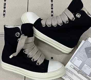 Кеды Rick Owens drkshdw High-Top Jumbo Lace