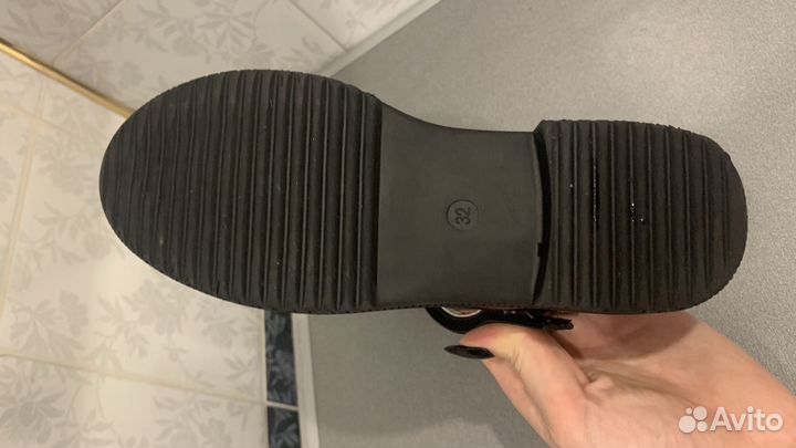 Туфли школьные для девочки 32 размер