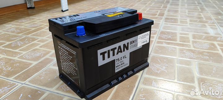 Аккумулятор автомобильный новый