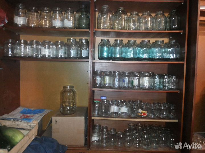 Банки стеклянные 3л-2л-1л разные много чистые