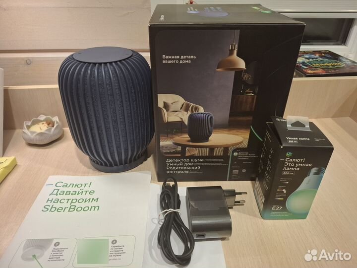 Умная колонка sber SberBoom 40 Вт