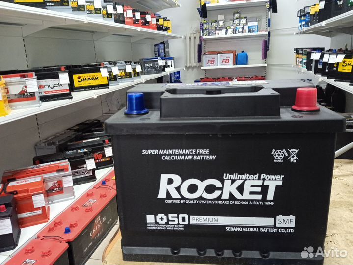 Аккумулятор Rocket 65Ah 680A