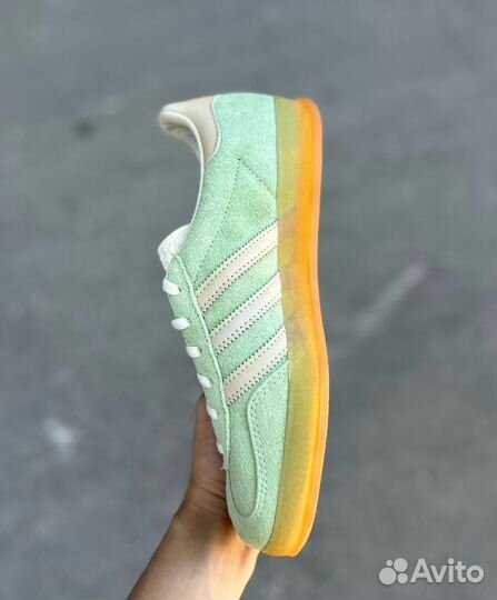 38 русский. Adidas Gazelle Indoor 'Green'.Оригинал