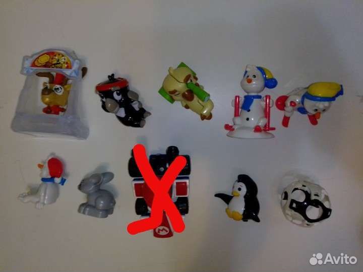 Фигурки киндер сюрприз и киндер макси