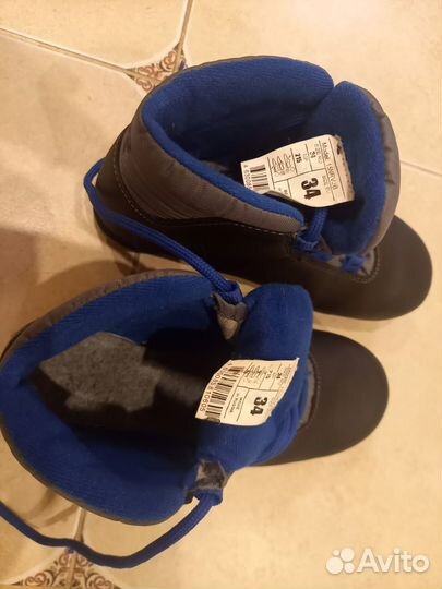 Ботинки лыжные на мальчика