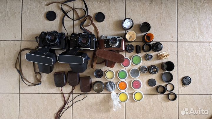 Пленочный фотоаппарат зенит и прочее